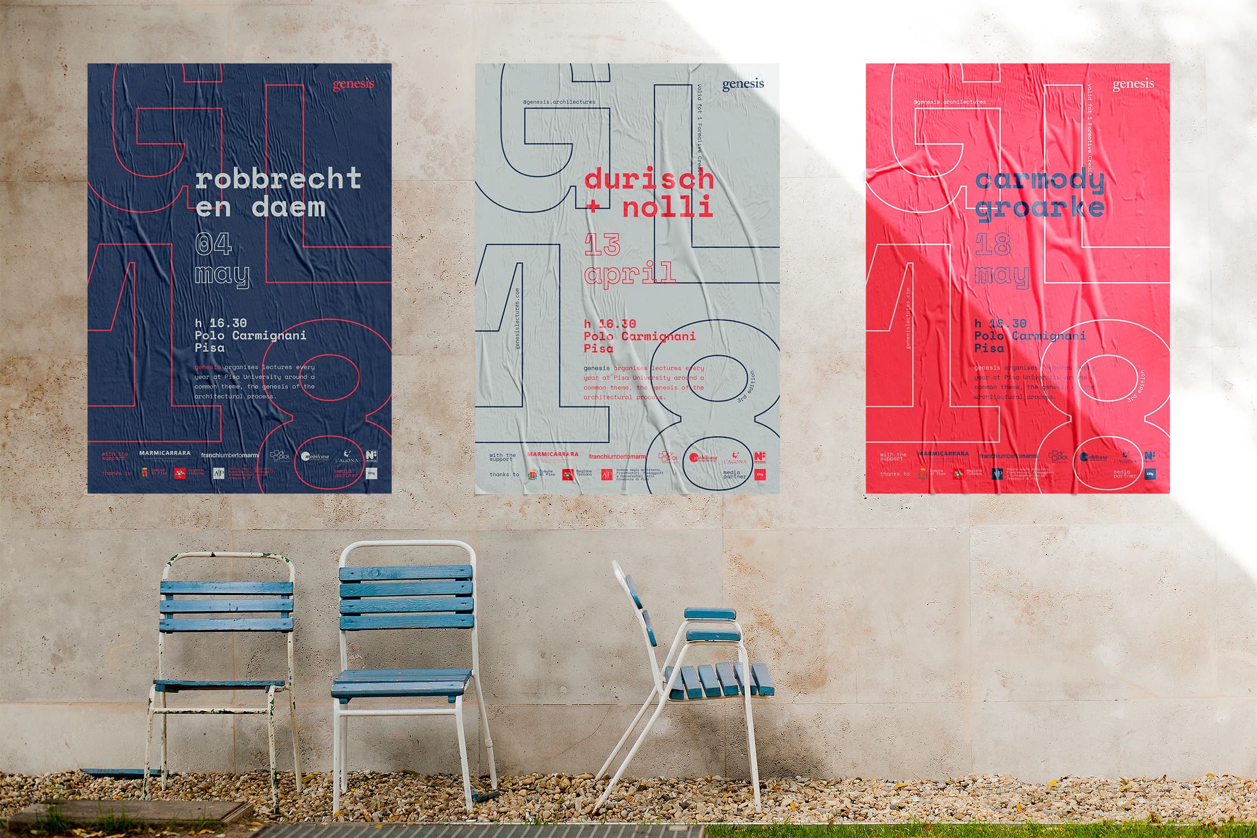 Genesis Lectures 2018 Edition Three Posters