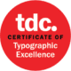 TDC AWARD BADGE 3.5